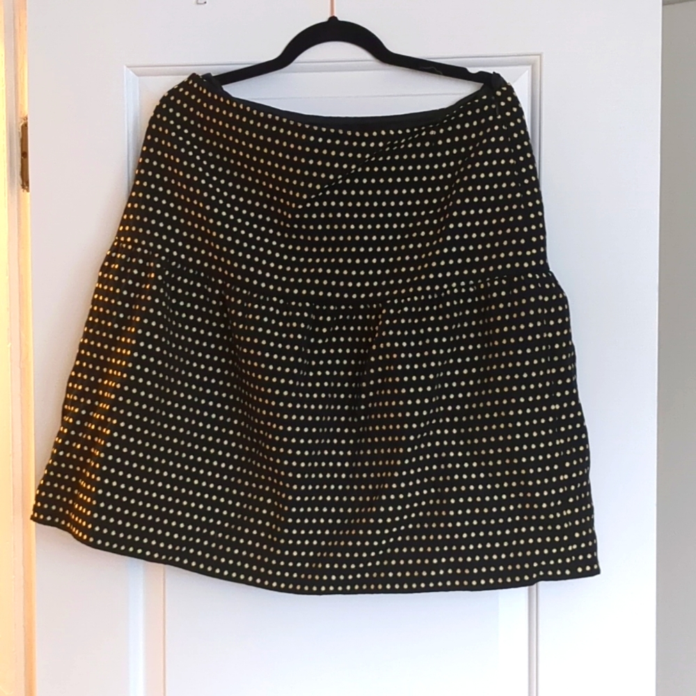 Black and white skirt